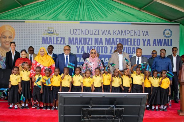 UZINDUZI WA KAMPENI YA MALEZI, MAKUZI NA MAENDELEO YA MTOTO ZANZIBAR